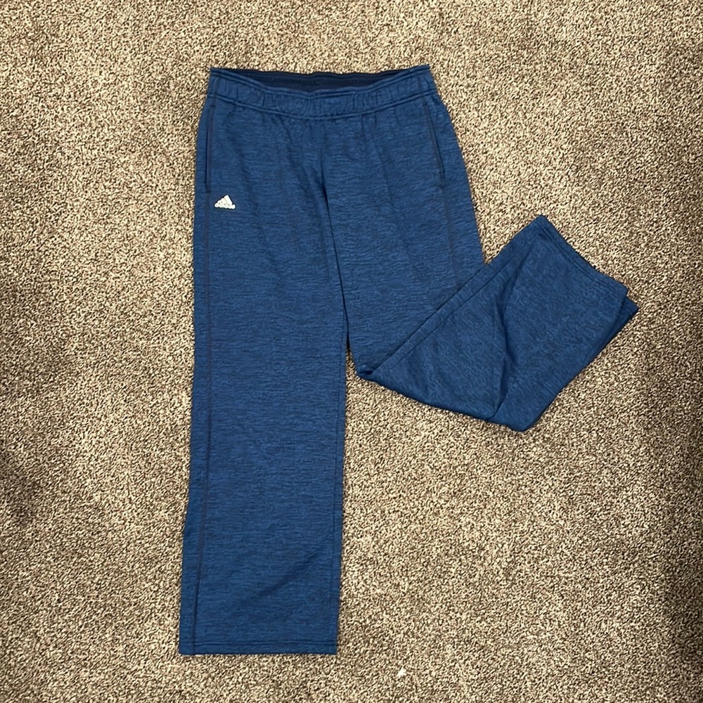 Adidas blue sweatpants sweats